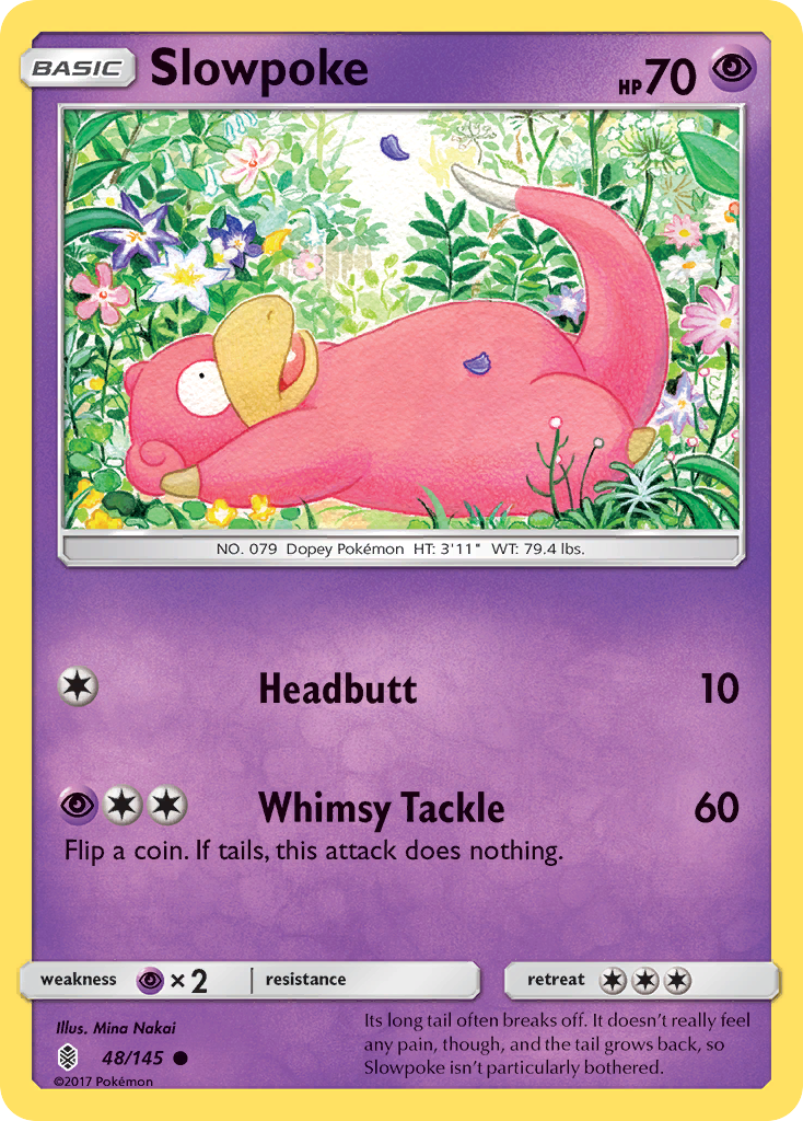 Slowpoke (48/145) [Sun & Moon: Guardians Rising] | Exor Games New Glasgow