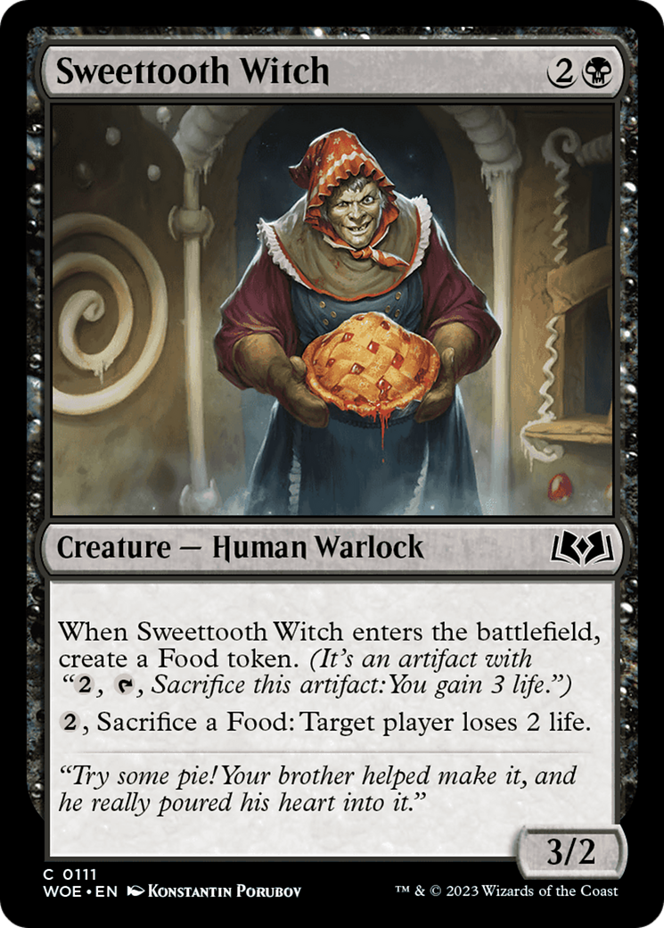 Sweettooth Witch [Wilds of Eldraine] | Exor Games New Glasgow