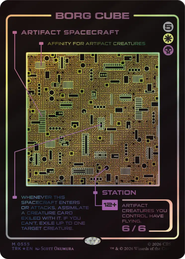 Borg Cube (Showcase) [Star Trek] | Exor Games New Glasgow
