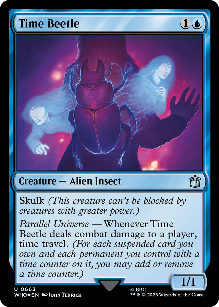 Time Beetle (Surge Foil) [Doctor Who] | Exor Games New Glasgow