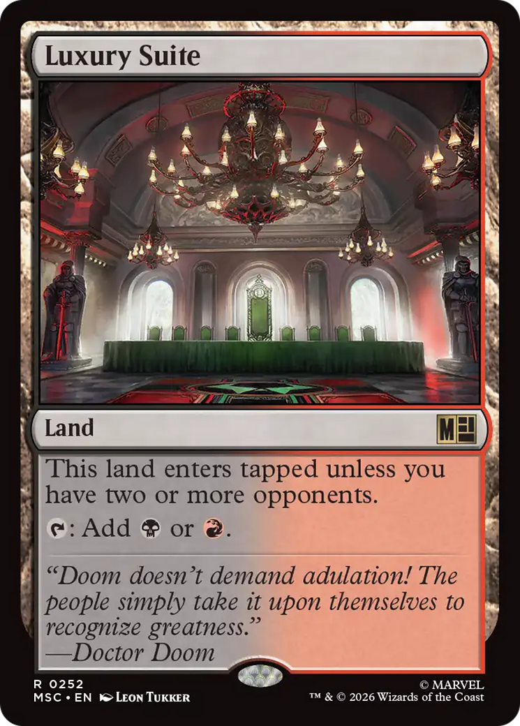 Luxury Suite (Surge Foil) [Marvel Super Heroes Commander] | Exor Games New Glasgow