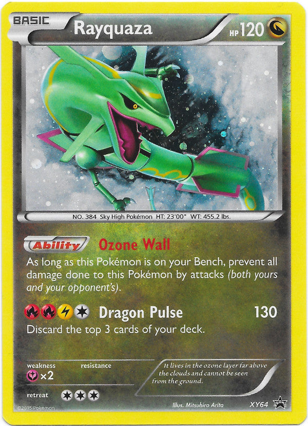 Rayquaza (XY64) (Jumbo Card) [XY: Black Star Promos] | Exor Games New Glasgow