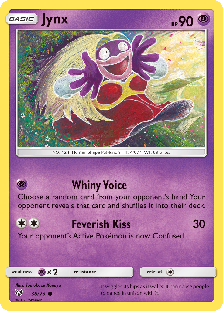Jynx (38/73) [Sun & Moon: Shining Legends] | Exor Games New Glasgow
