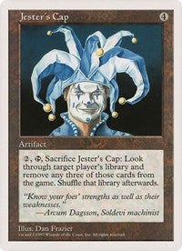 Jester's Cap (Oversized) [Oversize Cards] | Exor Games New Glasgow