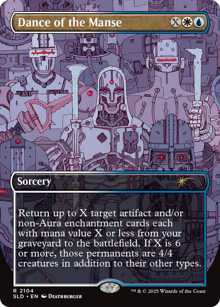 Dance of the Manse (Galaxy Foil) [Secret Lair Drop Series] | Exor Games New Glasgow