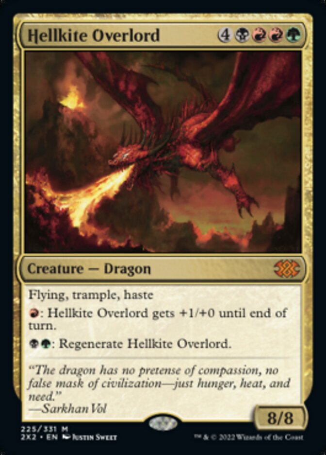 Hellkite Overlord [Double Masters 2022] | Exor Games New Glasgow