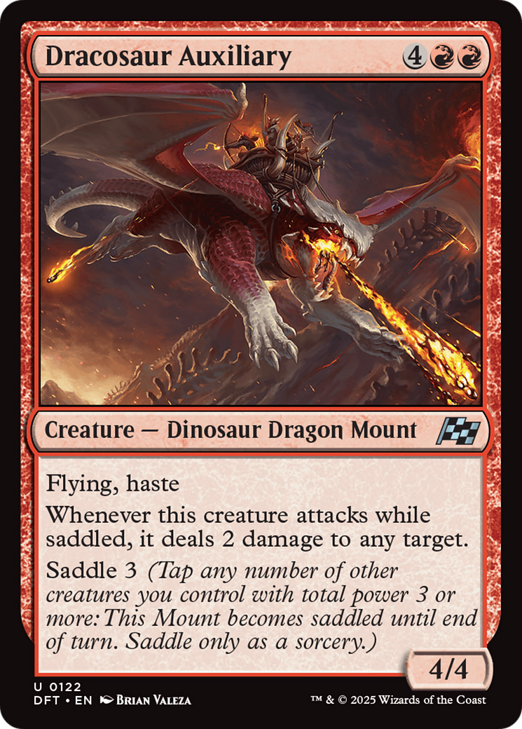 Dracosaur Auxiliary [Aetherdrift] | Exor Games New Glasgow