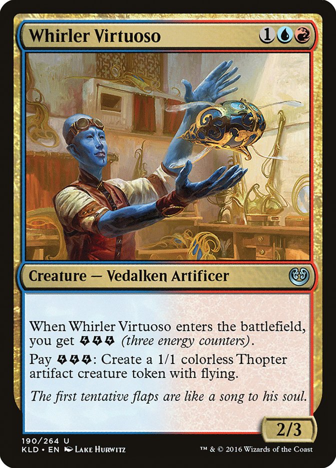 Whirler Virtuoso [Kaladesh] | Exor Games New Glasgow