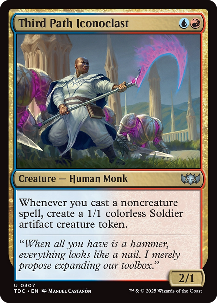 Third Path Iconoclast [Tarkir: Dragonstorm Commander] | Exor Games New Glasgow