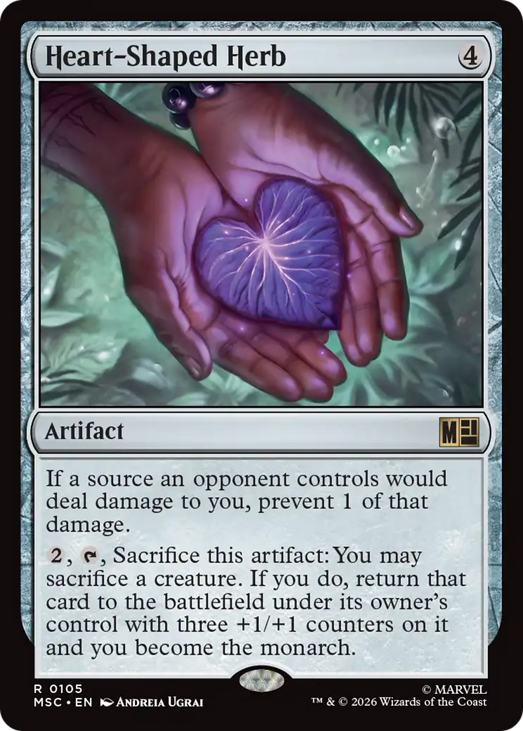 Heart-Shaped Herb [Marvel Super Heroes Commander] | Exor Games New Glasgow