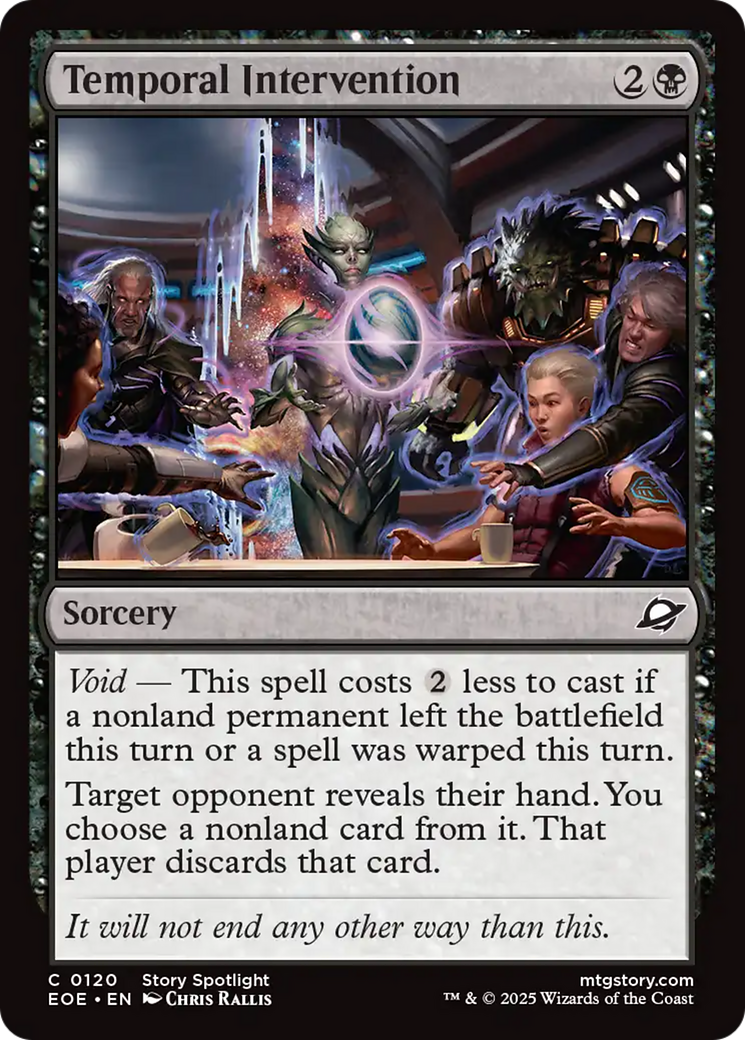 Temporal Intervention [Edge of Eternities] | Exor Games New Glasgow
