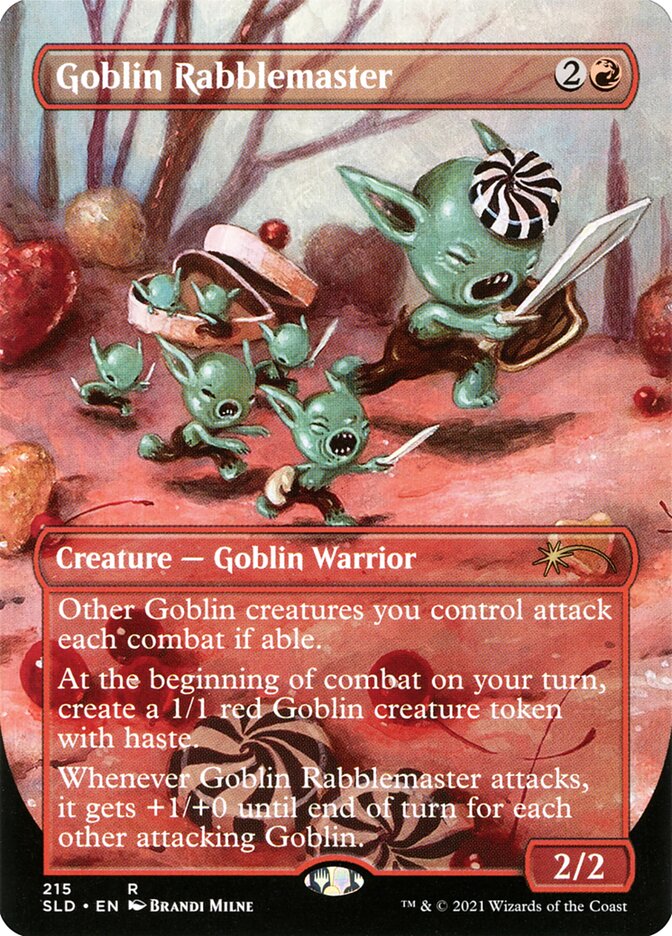 Goblin Rabblemaster [Secret Lair Drop Series] | Exor Games New Glasgow