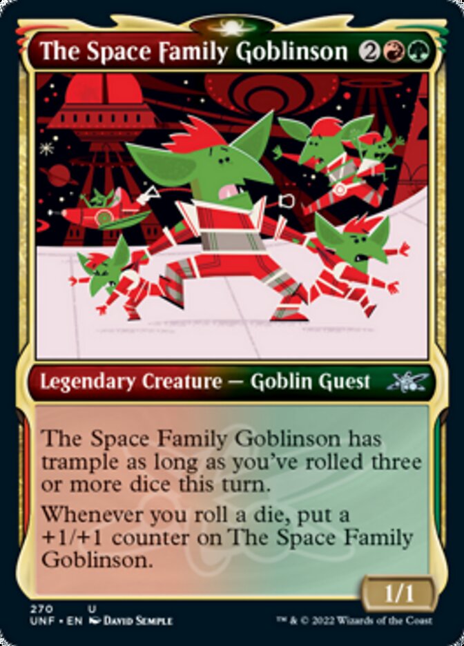 The Space Family Goblinson (Showcase) [Unfinity] | Exor Games New Glasgow