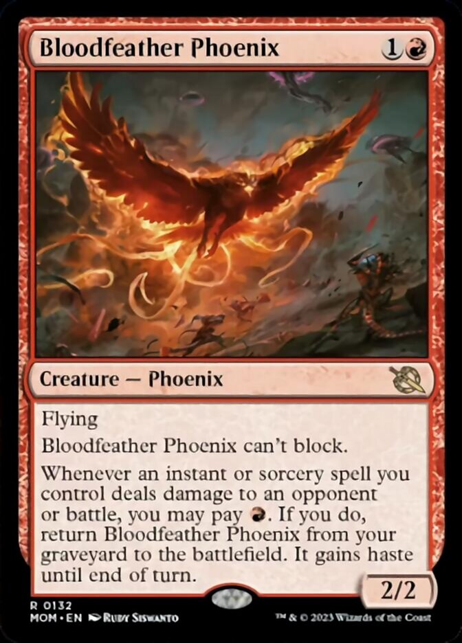Bloodfeather Phoenix [March of the Machine] | Exor Games New Glasgow