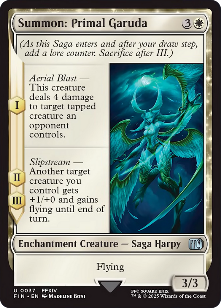 Summon: Primal Garuda [FINAL FANTASY] | Exor Games New Glasgow