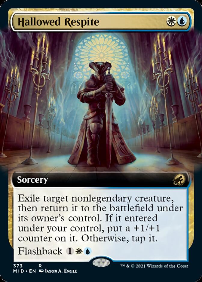 Hallowed Respite (Extended Art) [Innistrad: Midnight Hunt] | Exor Games New Glasgow
