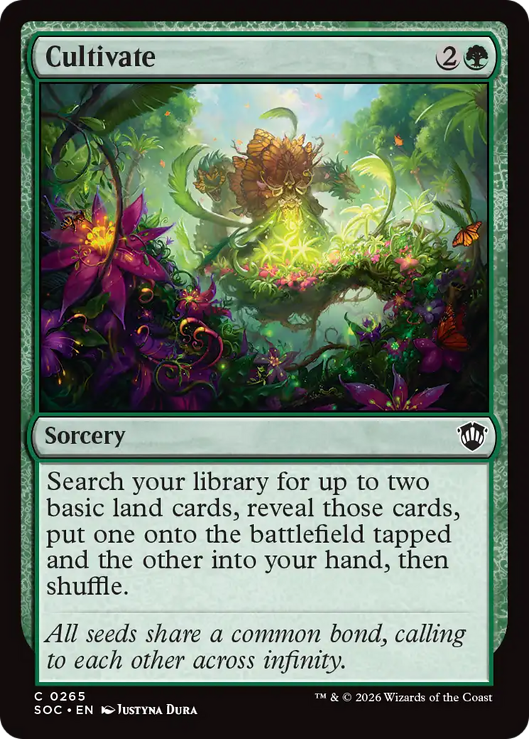 Cultivate [Secrets of Strixhaven Commander] | Exor Games New Glasgow