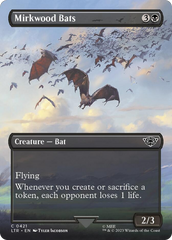 Mirkwood Bats (Borderless Alternate Art) [The Lord of the Rings: Tales of Middle-Earth] | Exor Games New Glasgow