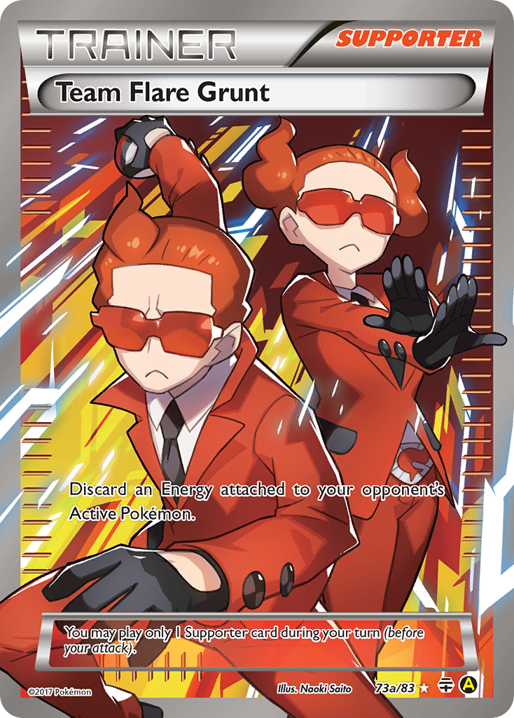 Team Flare Grunt (73a/83) [Alternate Art Promos] | Exor Games New Glasgow