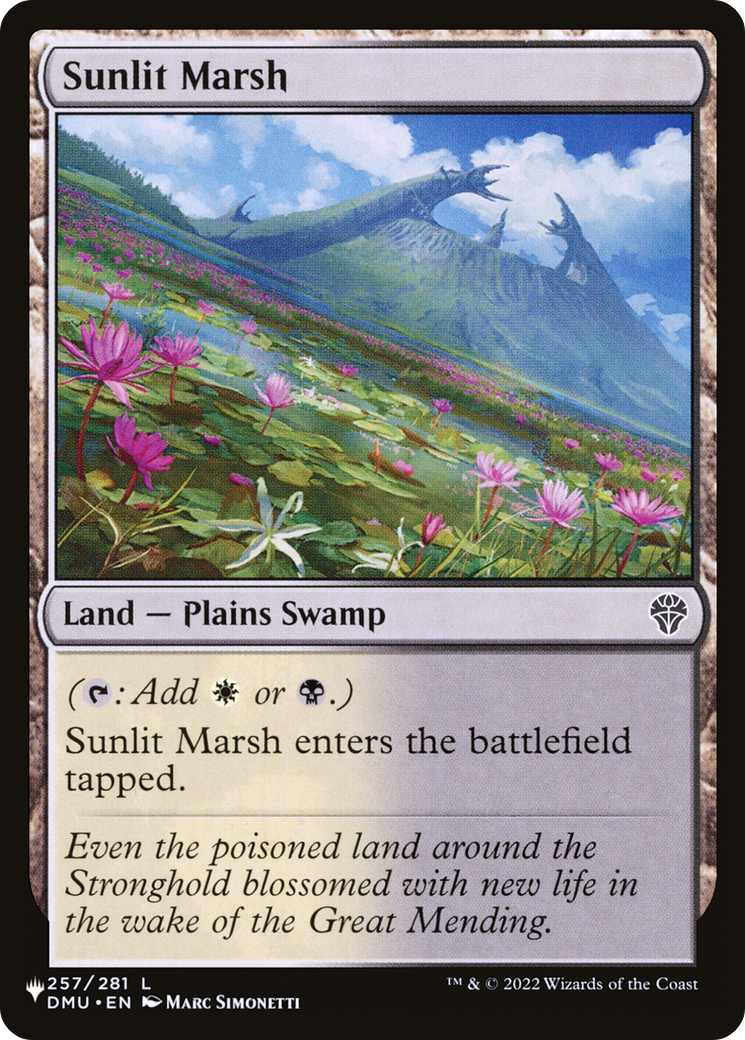 Sunlit Marsh [The List Reprints] | Exor Games New Glasgow