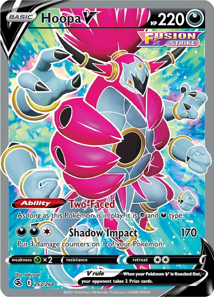 Hoopa V (253/264) [Sword & Shield: Fusion Strike] | Exor Games New Glasgow