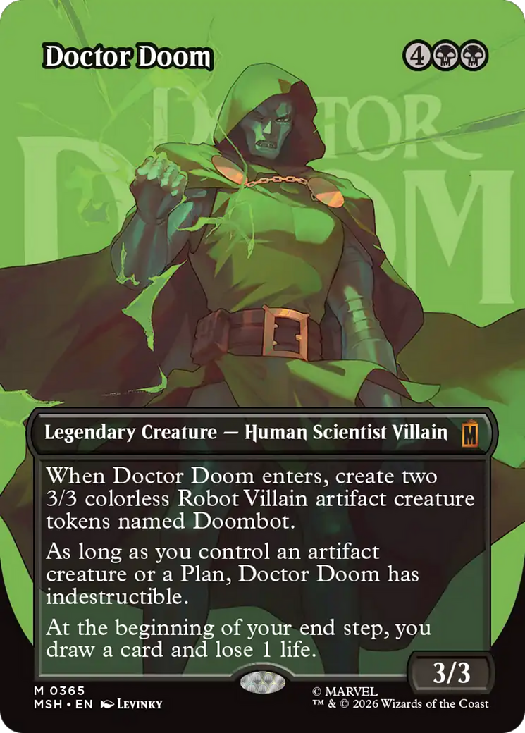 Doctor Doom (Borderless) (365) [Marvel Super Heroes] | Exor Games New Glasgow