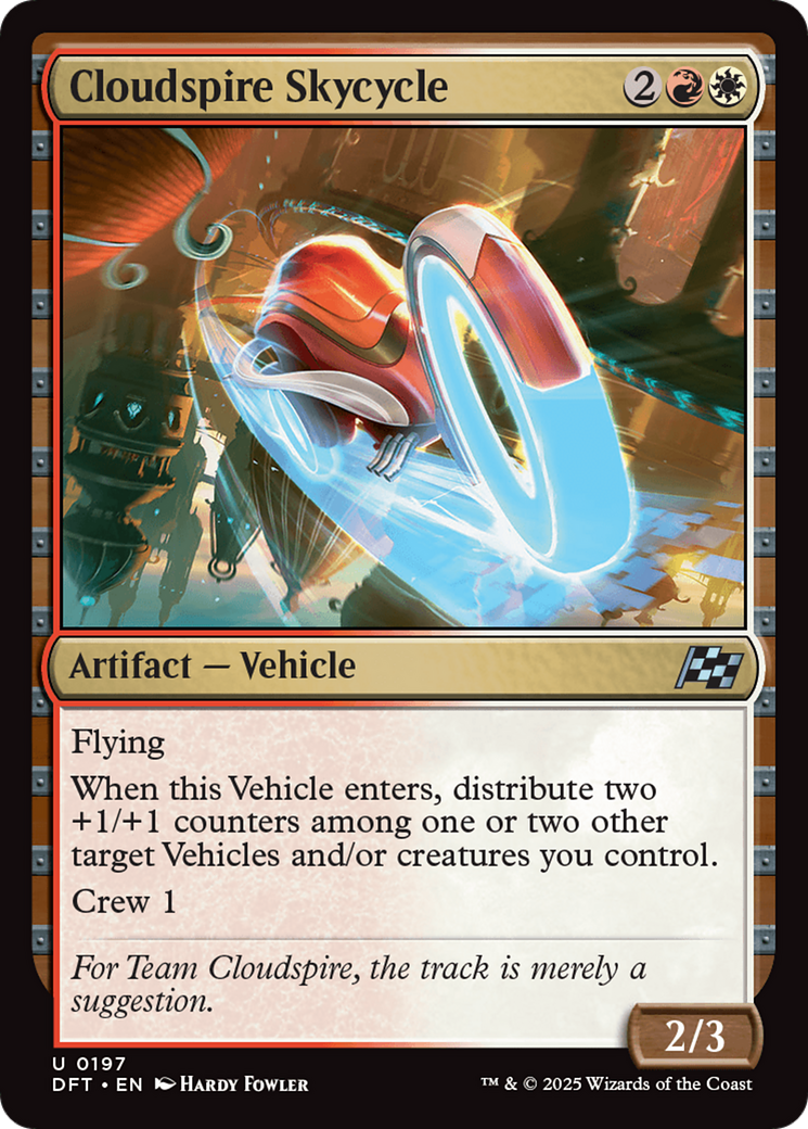 Cloudspire Skycycle [Aetherdrift] | Exor Games New Glasgow