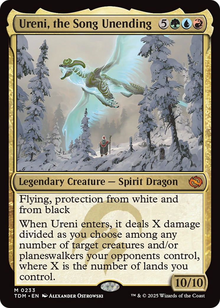 Ureni, the Song Unending [Tarkir: Dragonstorm] | Exor Games New Glasgow