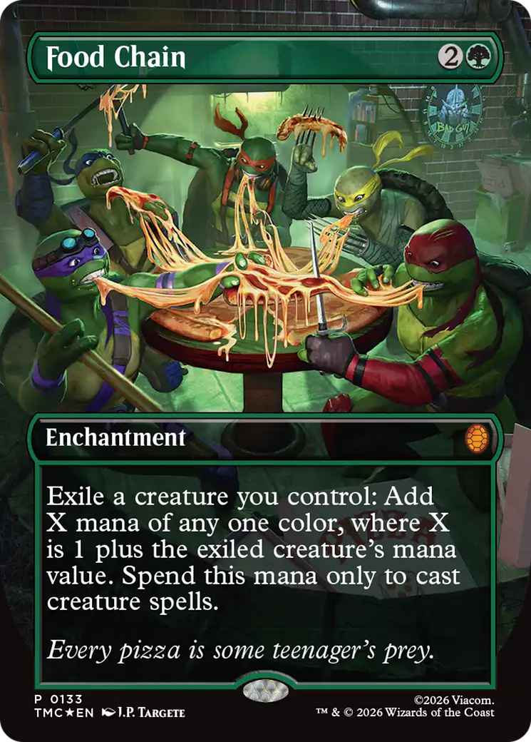 Food Chain (Borderless) [Teenage Mutant Ninja Turtles Commander] | Exor Games New Glasgow