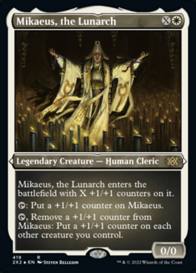 Mikaeus, the Lunarch (Foil Etched) [Double Masters 2022] | Exor Games New Glasgow