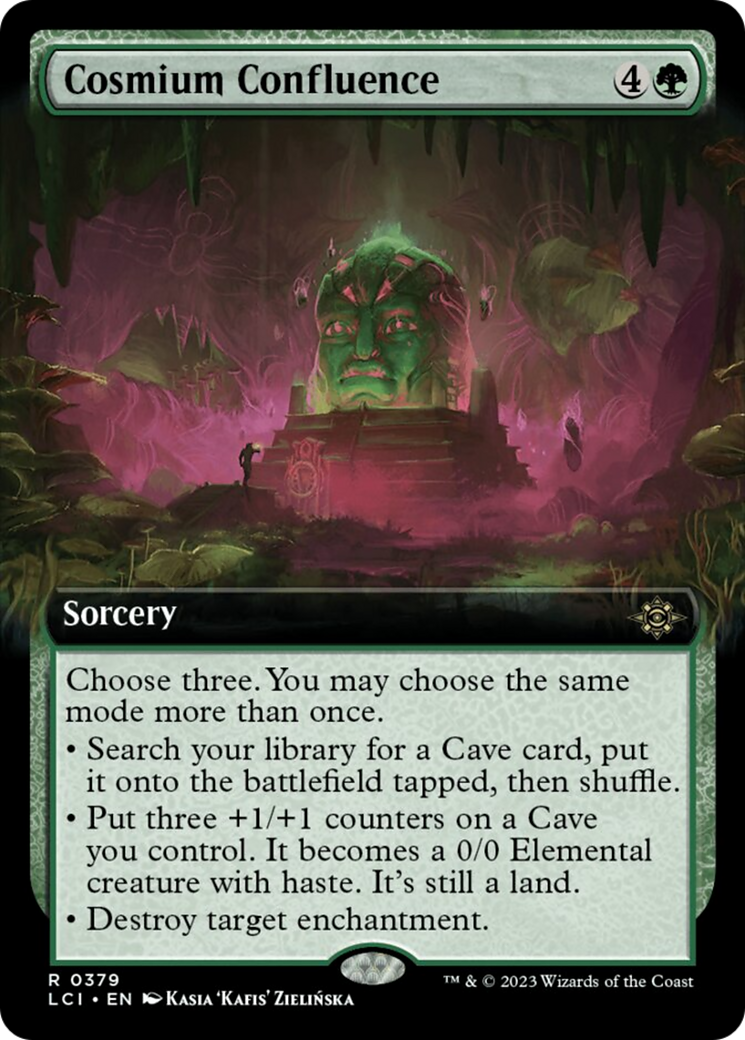 Cosmium Confluence (Extended Art) [The Lost Caverns of Ixalan] | Exor Games New Glasgow