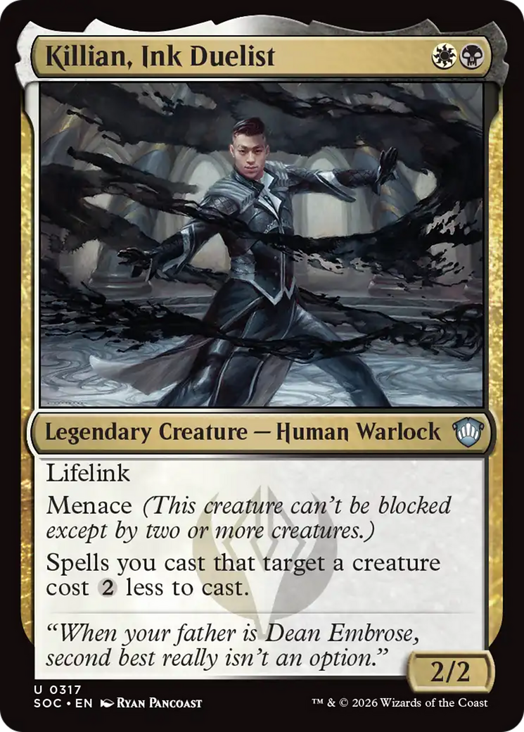 Killian, Ink Duelist [Secrets of Strixhaven Commander] | Exor Games New Glasgow