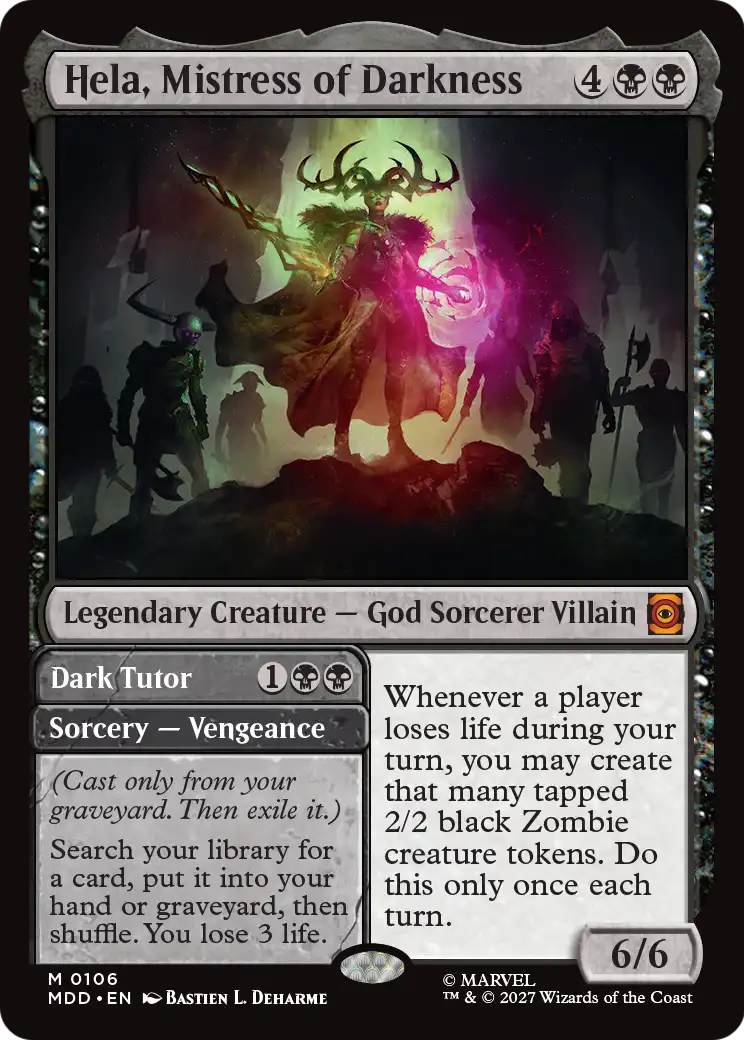Hela, Mistress of Darkness [Marvel: Darkhold Destiny] | Exor Games New Glasgow