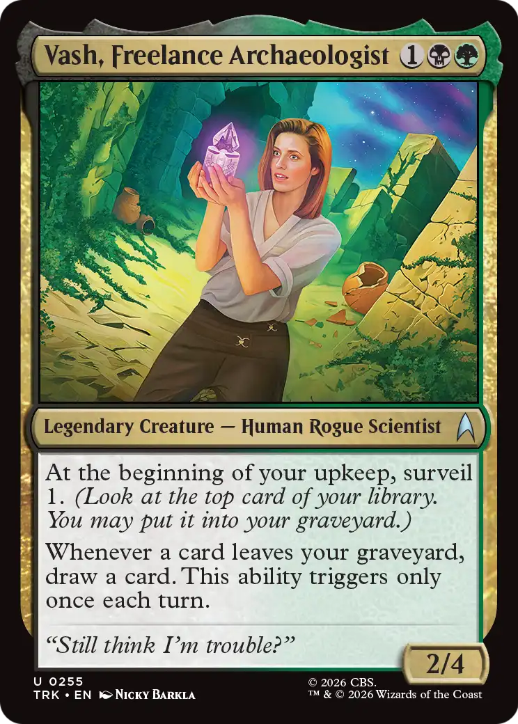 Vash, Freelance Archaeologist [Star Trek] | Exor Games New Glasgow