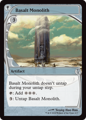 Basalt Monolith (Future Sight) [Mystery Booster 2] | Exor Games New Glasgow