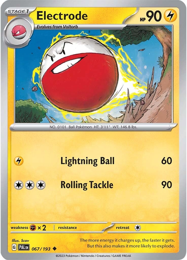 Electrode (067/193) [Scarlet & Violet: Paldea Evolved] | Exor Games New Glasgow