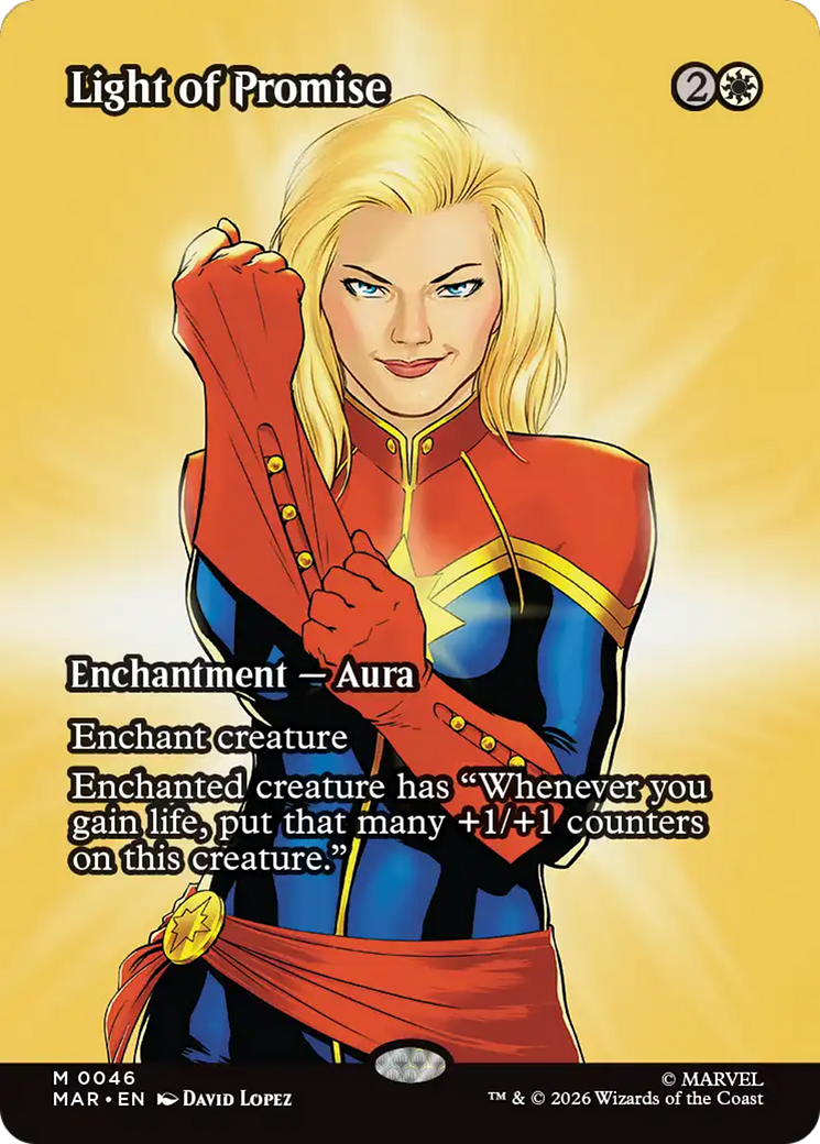 Light of Promise (Borderless) [Marvel Universe: Eternal-Legal] | Exor Games New Glasgow