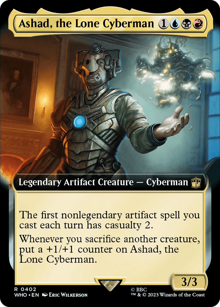 Ashad, the Lone Cyberman (Extended Art) [Doctor Who] | Exor Games New Glasgow