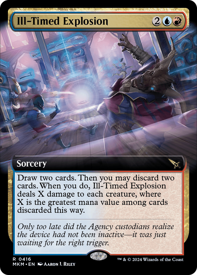 Ill-Timed Explosion (Extended Art) [Murders at Karlov Manor] | Exor Games New Glasgow