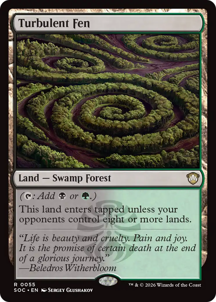 Turbulent Fen [Secrets of Strixhaven Commander] | Exor Games New Glasgow