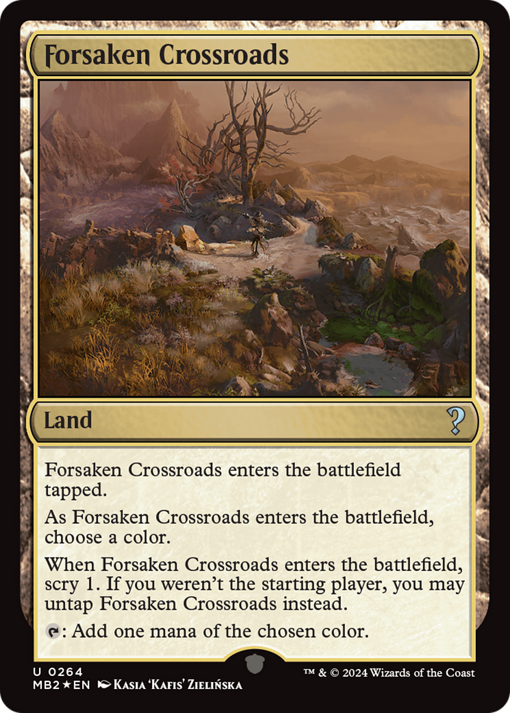 Forsaken Crossroads [Mystery Booster 2] | Exor Games New Glasgow