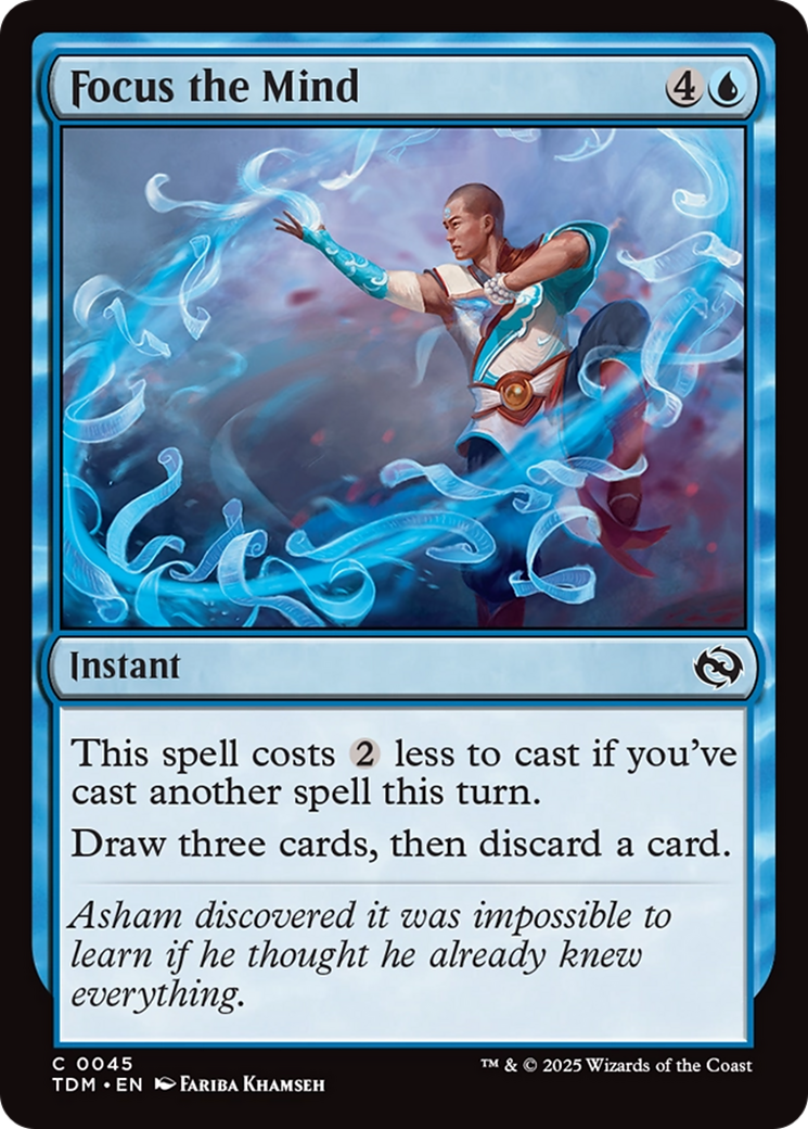 Focus the Mind [Tarkir: Dragonstorm] | Exor Games New Glasgow