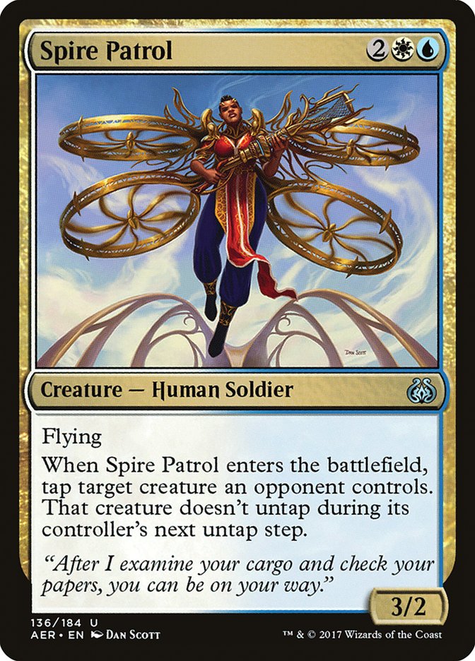 Spire Patrol [Aether Revolt] | Exor Games New Glasgow
