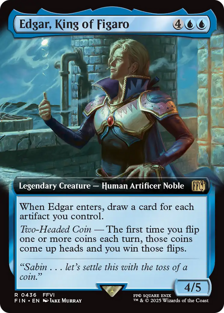 Edgar, King of Figaro (Extended Art) [FINAL FANTASY] | Exor Games New Glasgow