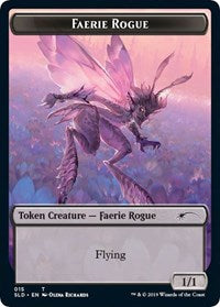 Faerie Rogue Token (015) [Secret Lair Drop Series] | Exor Games New Glasgow