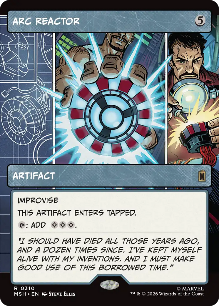 Arc Reactor (Borderless) [Marvel Super Heroes] | Exor Games New Glasgow