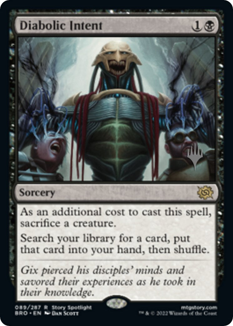 Diabolic Intent (Promo Pack) [The Brothers' War Promos] | Exor Games New Glasgow