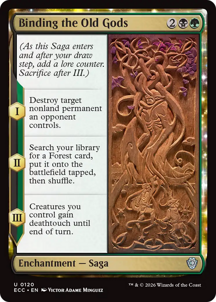 Binding the Old Gods [Lorwyn Eclipsed Commander] | Exor Games New Glasgow