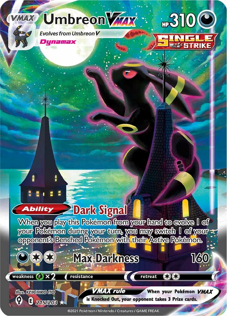 Umbreon VMAX (215/203) [Sword & Shield: Evolving Skies] | Exor Games New Glasgow