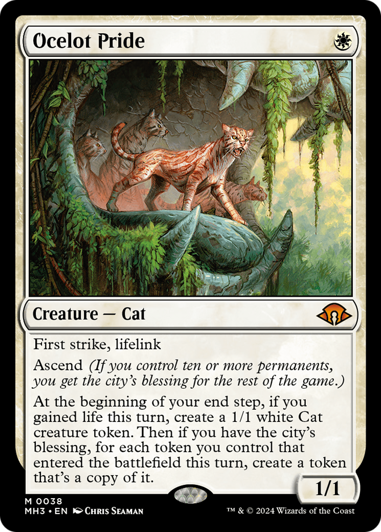 Ocelot Pride [Modern Horizons 3] | Exor Games New Glasgow